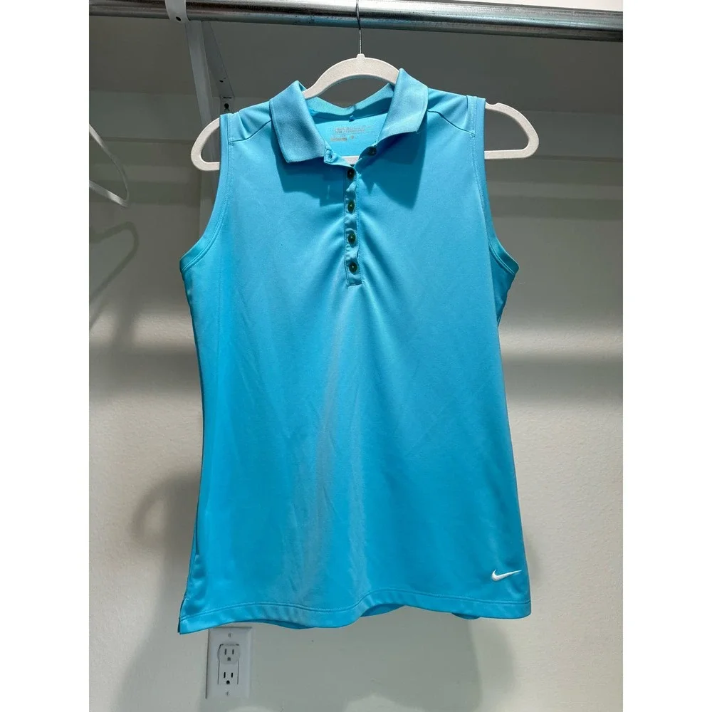 Nike Golf Tour Performance Dri-Fit‎ Women's Sleeveless Polo Size Large